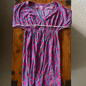 Lily Pulitzer dress/ swim coverup size L